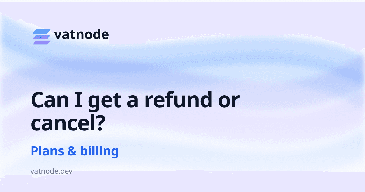 Can I get a refund or cancel?