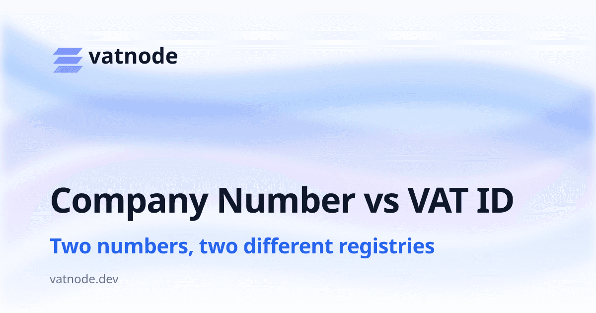 Company Number vs VAT Number: What's the Difference