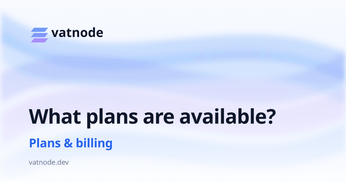 What plans are available?