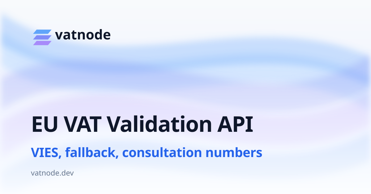 API Authentication — vatnode