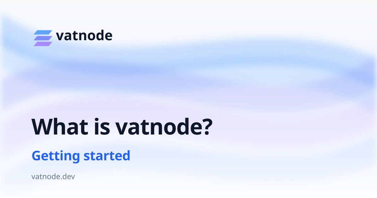 What is vatnode?